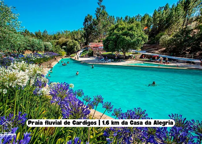 Casa Da Alegria - Piscina, Sala De Jogos, 4 Quartos بيت للعطل Cardigos